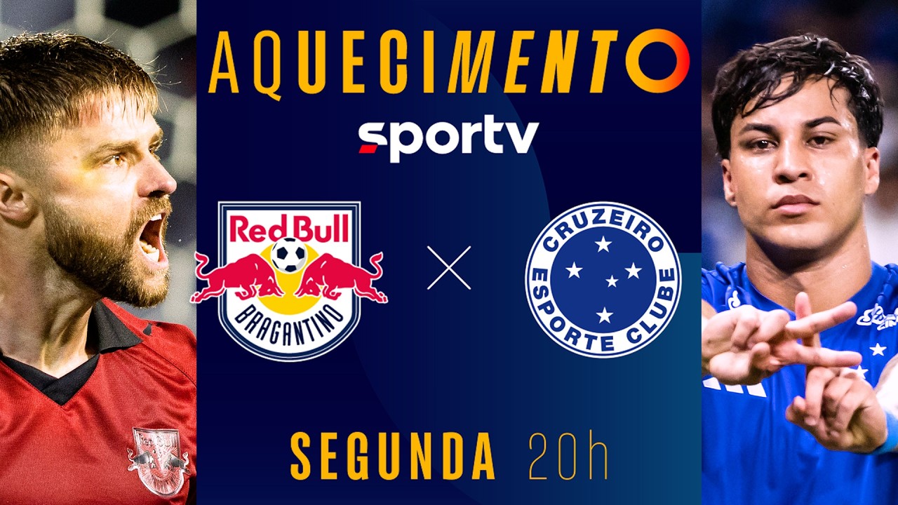 BRAGANTINO X CRUZEIRO | AQUECIMENTO AO VIVO | BRASILEIRÃO 2026 | #live | sportv