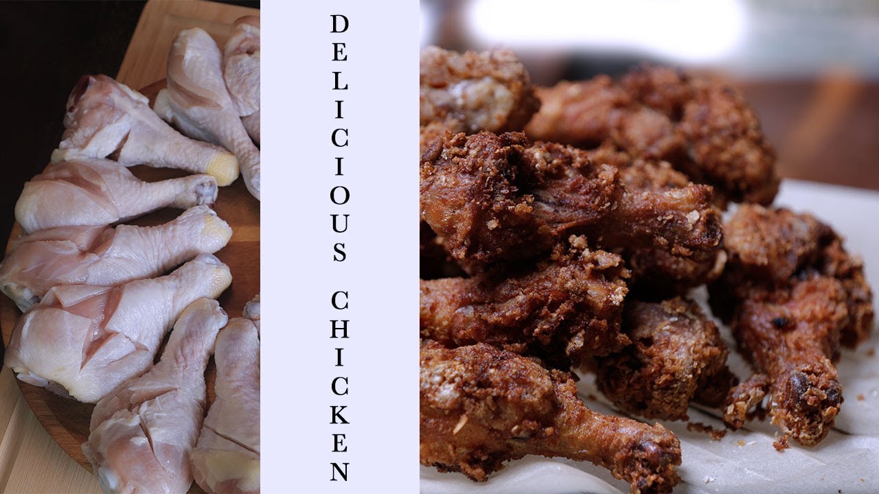 Delicious Crispy Fried chicken | Homemade Chicken Recipe ...