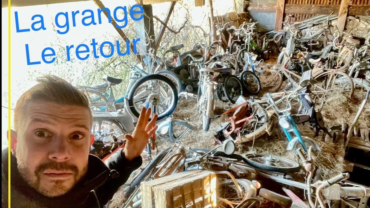 De retour dans la grange!!! Incroyable, stock!!!