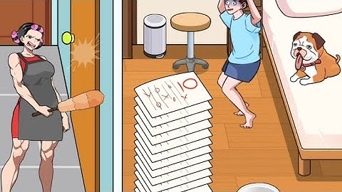 mind maze level 36 Help The Boy Hide All The Tests.