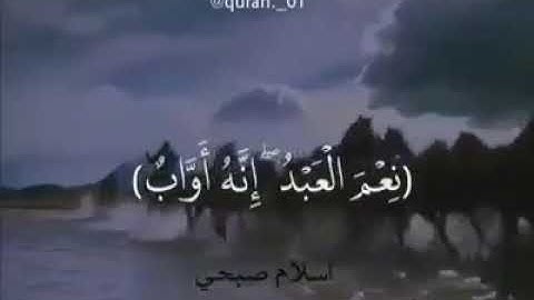 مقطع من سورة ص | اسلام صبحي