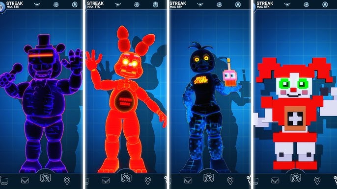 FNAF AR TJOC Animatronics Workshop Jumpscare & Workshop Animations 