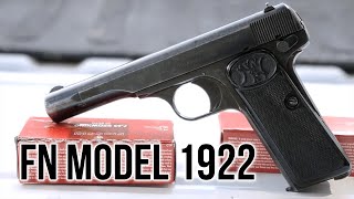 The FN Model 1922 Pistol