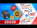 Zd230  printer demo  contact atharva solutions for infinite barcoding solution