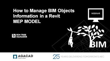 Manage BIM Object Information in a Revit MEP Model