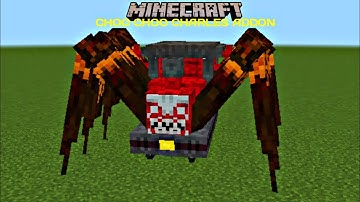 Choo Choo Charles ADDON 2 update in Minecraft PE