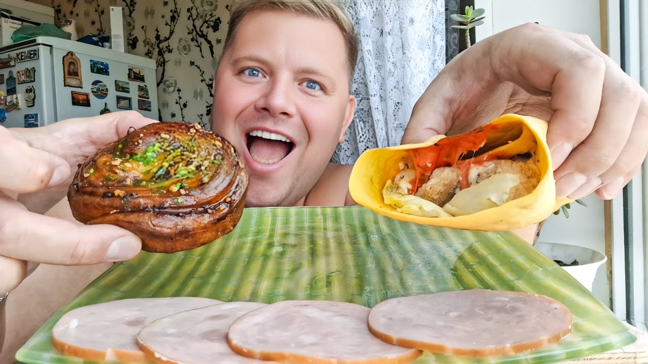 МУКБАНГ😋 ВКУСНЯТИНА НЕИМОВЕРНАЯ😲 ОТВЕЧАЮ НА КОММЕНТАРИИ