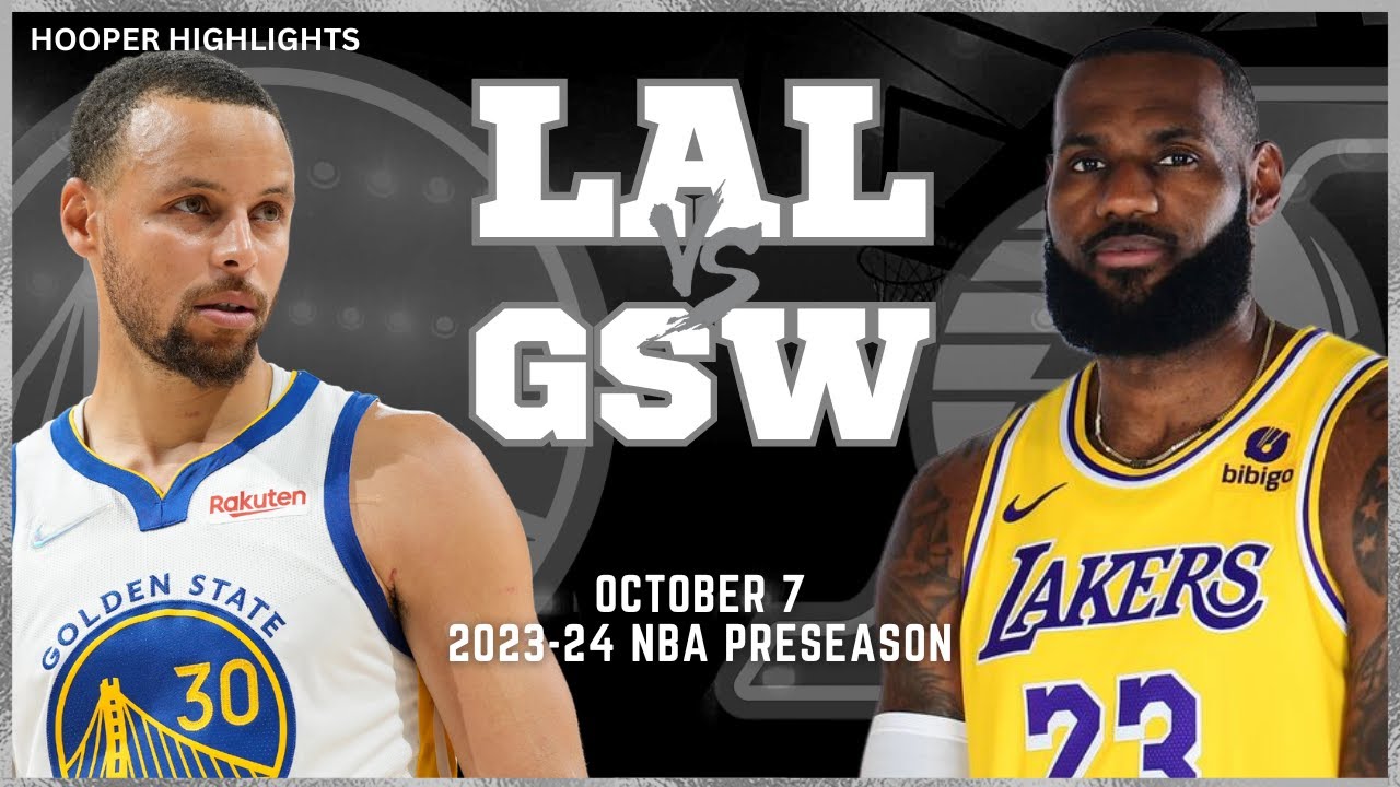 Los Angeles Lakers vs Golden State Warriors Full Game Highlights, Oct 7