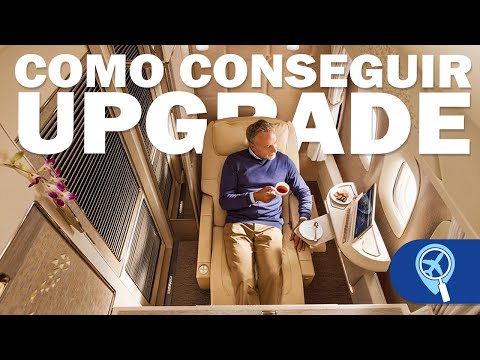 Vídeo: Como conseguir um upgrade de assento gratuito de companhias aéreas