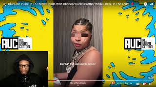 Boubacar Diallo Reacts To Blueface Pulls Up To Fight With Chrisean Rock While She's On The Toilet!