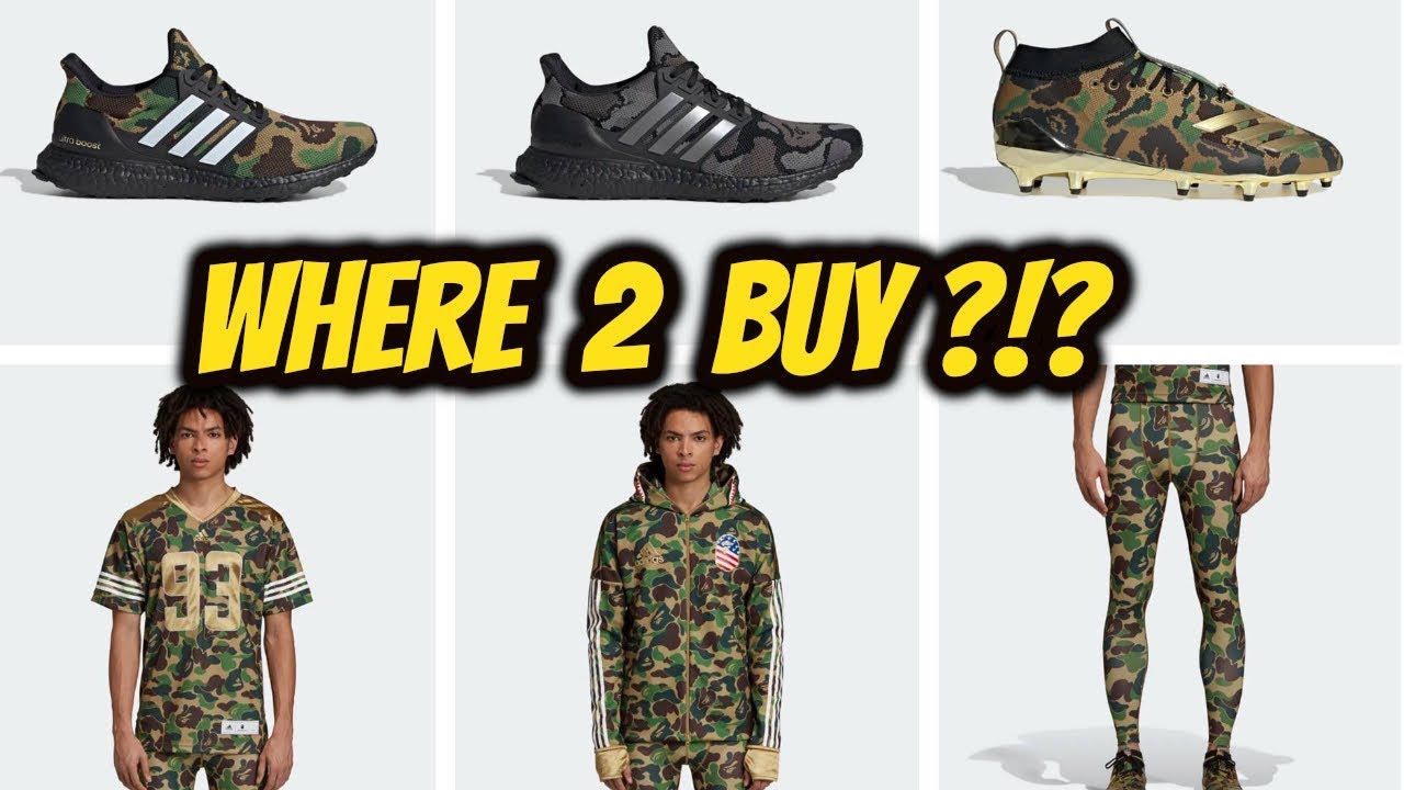 bape adidas football collection