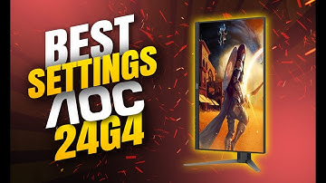 AOC 24G4: Best Settings (2025)