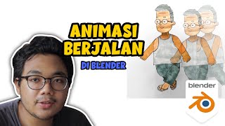 Membuat Animasi Berjalan 2D di blender