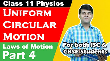 Uniform Circular Motion | Laws of Motion - Part 4 | Class 11 Physics
