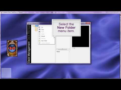 Orphalese Tarot Software Version 10 Tutorial - Creating an Orphalese Deck