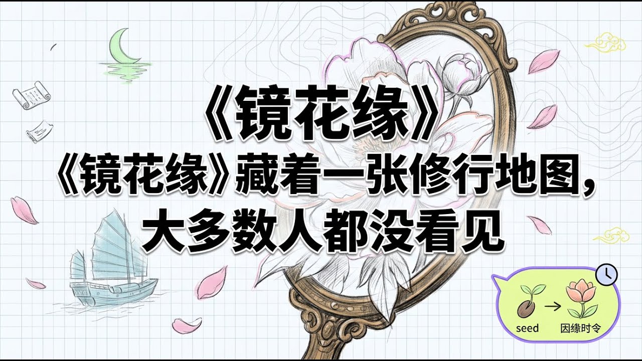 显化学的陷阱 | 镜花缘一张被误解两百年的修行地图 | 王利杰频道