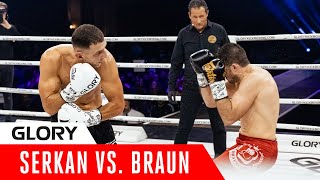 GLORY 83: Serkan Ozcaglayan vs. Sergej Braun  Full Fight