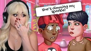 SHE TRIED TO DULL HIS SPARKLE!! | Kitty Power's Matchmaker Makeover (EP One) screenshot 4