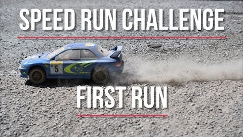 Poor Boys RC Speed Run Challenge - First Run @poorboysrc