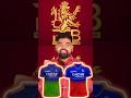 IPL 2025 RCB TEAM WEAR BLUE JERSEY REASON? 🤔😱🔥 #shorts #shortsfeed #ipl2025 #rcb