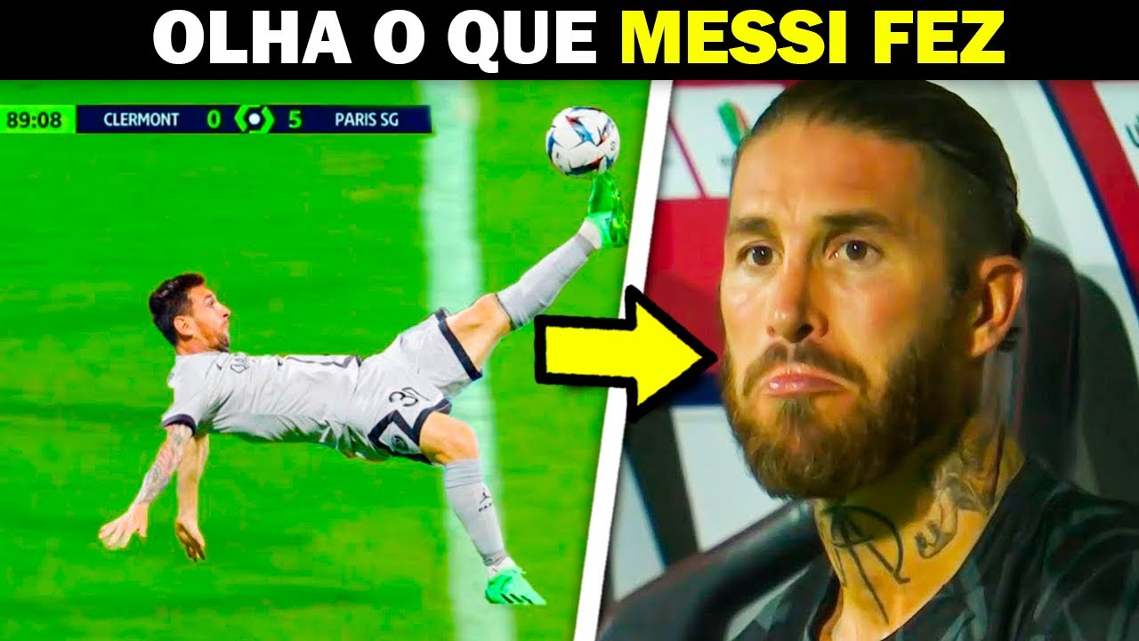 10 Vezes que Messi CHOCOU a Torcida do PSG