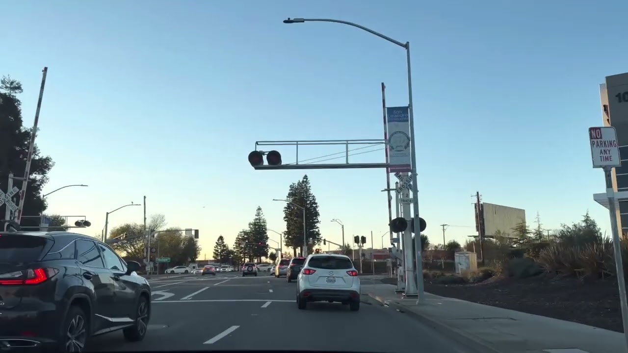Car ride from Midland Road, San Leandro, CA to Polvorosa Ave., San Leandro, CA