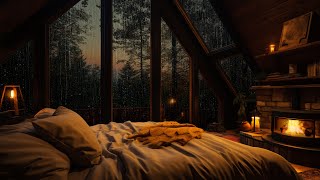 Fall Asleep Fast with Heavy Rain and Thunder on Window | Perfect for Relaxation and Stress Relief