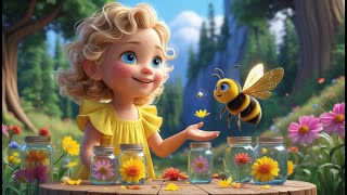 Buzzing Bees Song for Kids | Fun Sing-Along & Learning About Bees | Whimsy Kids