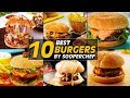 Top 10 Best Burger Recipes By SooperChef