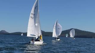 A Fleet Windward Mark Rounding 1-23-22 at 1454