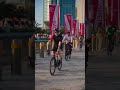 Cycling along the Abu Dhabi corniche for the World Day of Cancer.   #abudhabi #travel #cancer #love