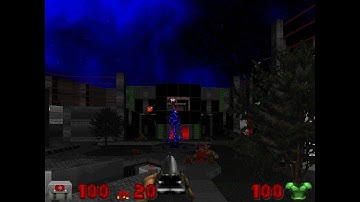 DOOM II - New Map - Out of this Residential Corner - UV - First Try!