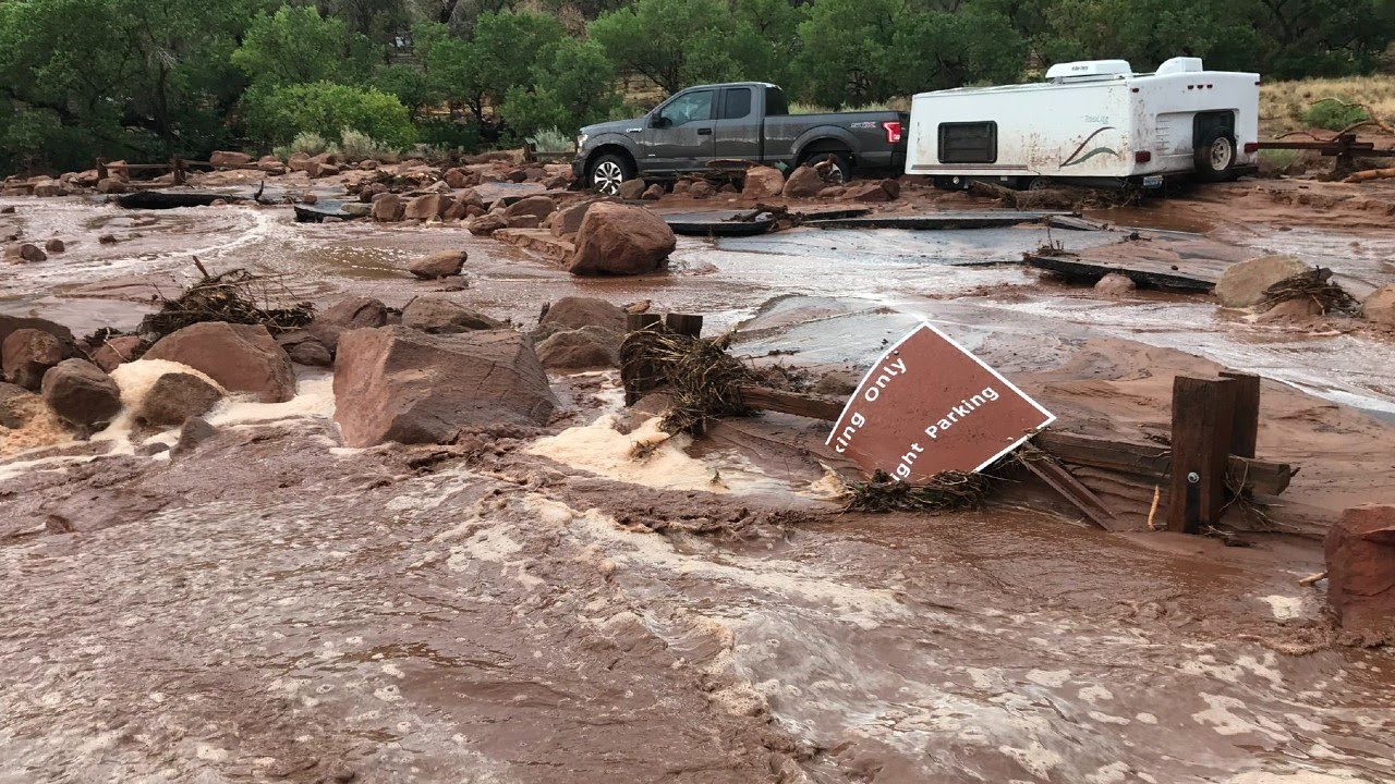After flash flooding, lodge will be torn down outside Zion National Park