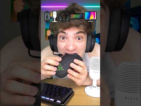 I HaTe GaMiNg!!.. So i ate My Setup 😡🎮 (Gaming ASMR)