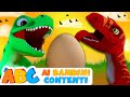 ABC Italian | La canzone del Dinosauro | Canzoni per bambini | Ai Bambini Contenti