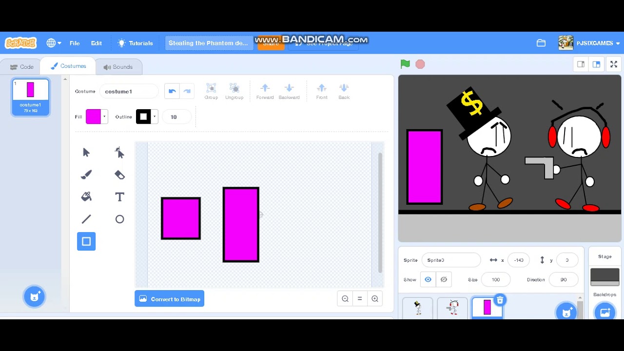 how make a perfect triangle in scratch - YouTube
