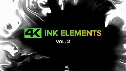 4K Ink Elements [vol.2] | Motion Graphics - Videohive template