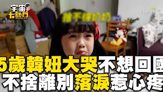 5歲韓萌童大哭不想回國不捨離別台灣奶奶落淚惹心疼 @cosmosviral