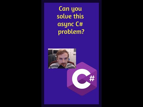 Can you solve this async C# problem?