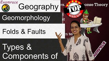 Geomorphology - Types & Components of Folds and Faults
