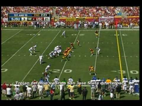 USC defense highlights vs. San Jose State 2009