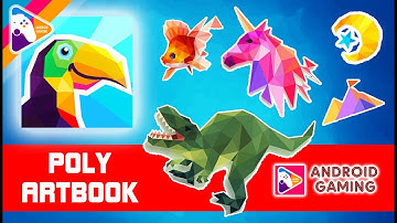 Poly Artbook - puzzle game By Playgendary - Android/iOS Gameplay