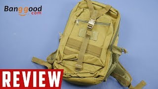 Review | Military Backpack Bag | Oxford