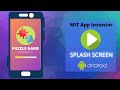 How To Add Splash Screen To Your App In MIT App Inventor || Mobile App || By Krishna Raghavendran
