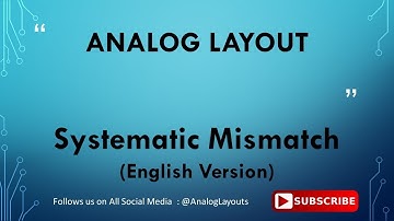 Systematic Mismatch - English Version