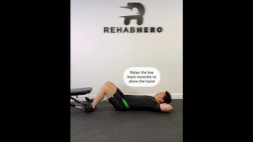 Banded Lumbar Traction - Distraction exercise for disc health