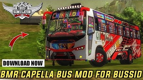 download BMR CAPELLA BUS MOD for bus simulator indonesia | BUSSID V3.6.1 | #bussidmods