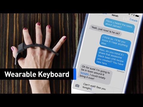 Increase Your Typing Accuracy To 99% With This Wearable Keyboard