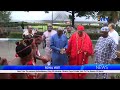 King Of Ashante, Ghana, Osei Tutu II Ashantehene, Visits Esama Of Benin