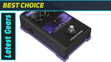 TC-Helicon VoiceTone X1: The Ultimate Pedal for Intense Vocal Distortion & Megaphone!